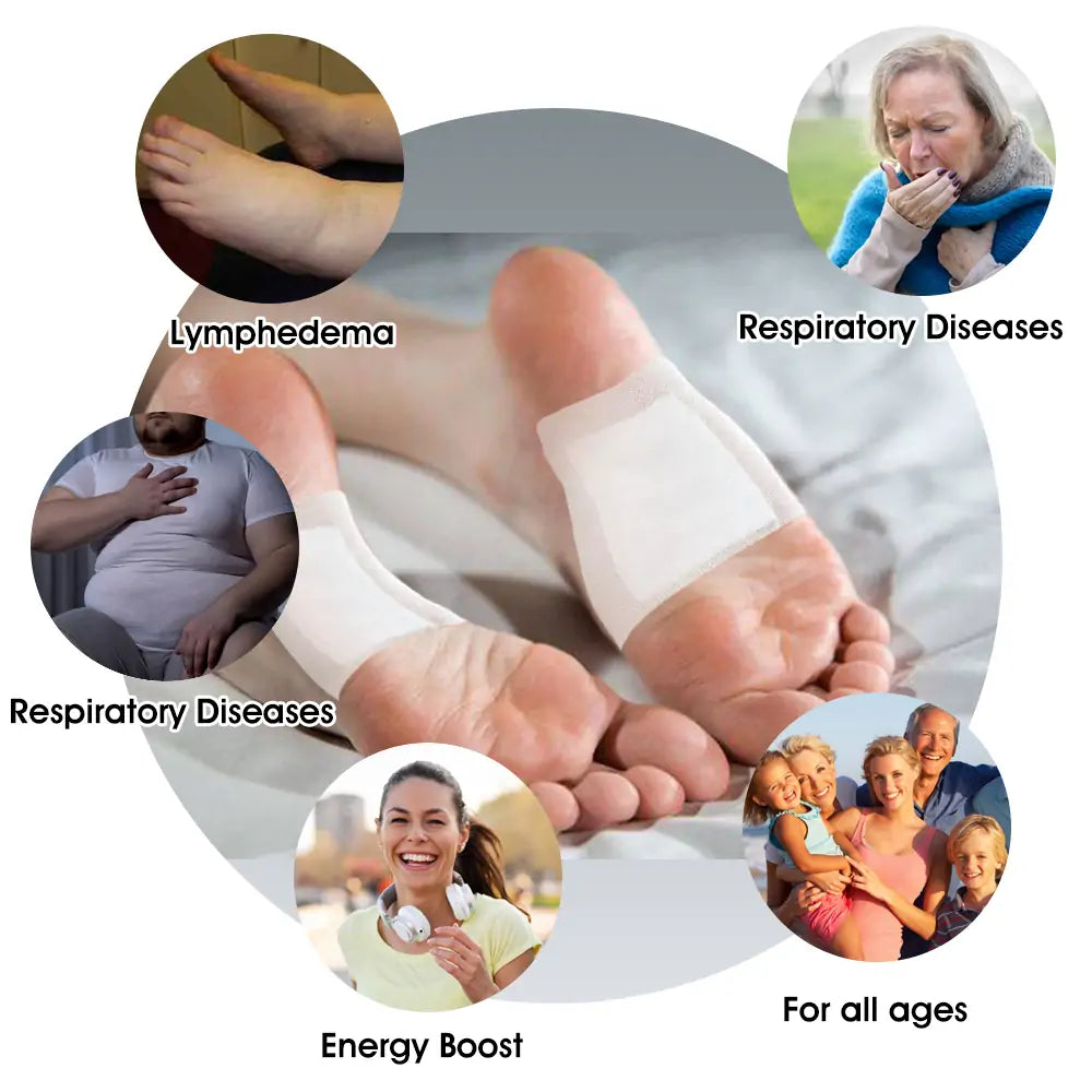 Bee Venom Lymphatic Drainage & Slimming Foot Patches ๐ฟ๐ฃ