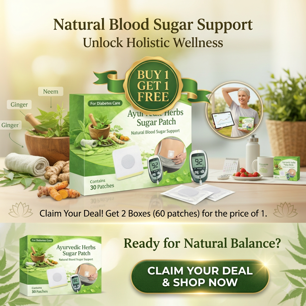 HerbPatch™ - Ayurvedic Herbs Sugar Patch (Buy 1 Get 1 Free)